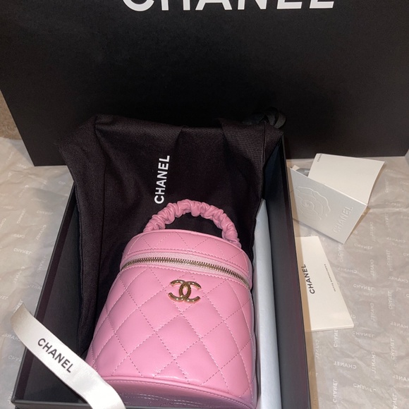 CHANEL Authentic Mini Pink Bag 22S NWT - Picture 5 of 7